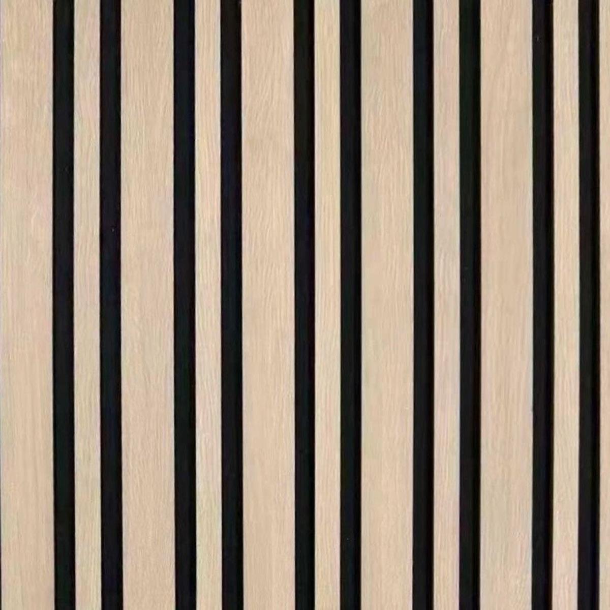 Wall Panel 04A - Oak - Acoustic - 240cm - (1 pack / 4pcs) — Slat & Acoustic Panels handmade to order by Langham Furniture, image 2 of 3