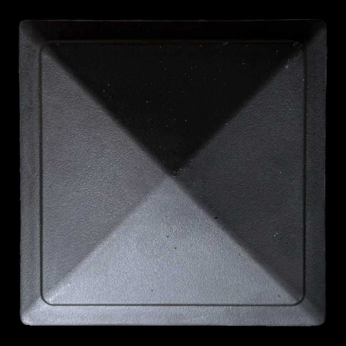 Fence Post Fitting Kit - Black (1 Carton / 4 Sets) — Fencing handmade to order by Langham Furniture, image 5 of 8
