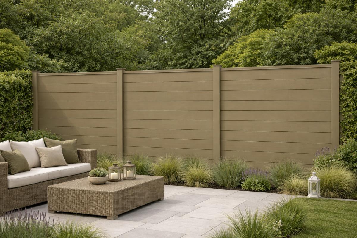 Fencing 86F - Khaki - Outdoor - 180cm (1 Pack / 6pcs) — Fencing handmade to order by Langham Furniture, image 5 of 7