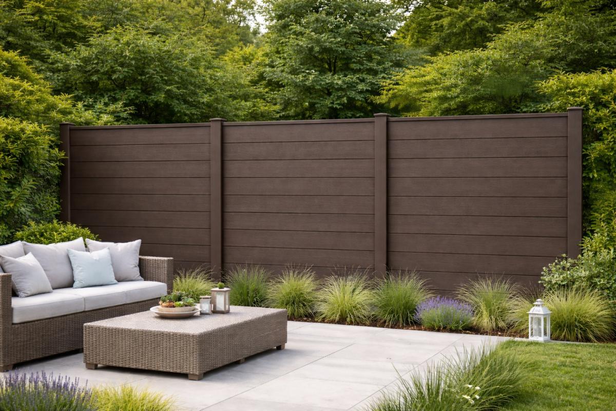 Fencing 86D - Dark Brown - Outdoor - 180cm (1 Pack / 6pcs) — Fencing handmade to order by Langham Furniture, image 5 of 7