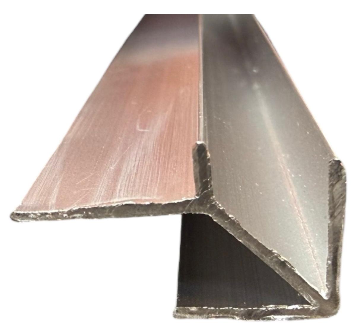 Aluminium Corner Strip - WP 05/07/11 - 300cm - (1 pack / 10pcs) — Trims & Fittings handmade to order by Langham Furniture, image 5 of 6