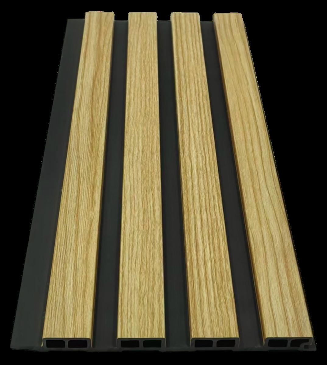 Wall Panel 82A - Oak - Seamless - 240cm - (1 pack / 12pcs) — Slat & Acoustic Panels handmade to order by Langham Furniture, image 2 of 2