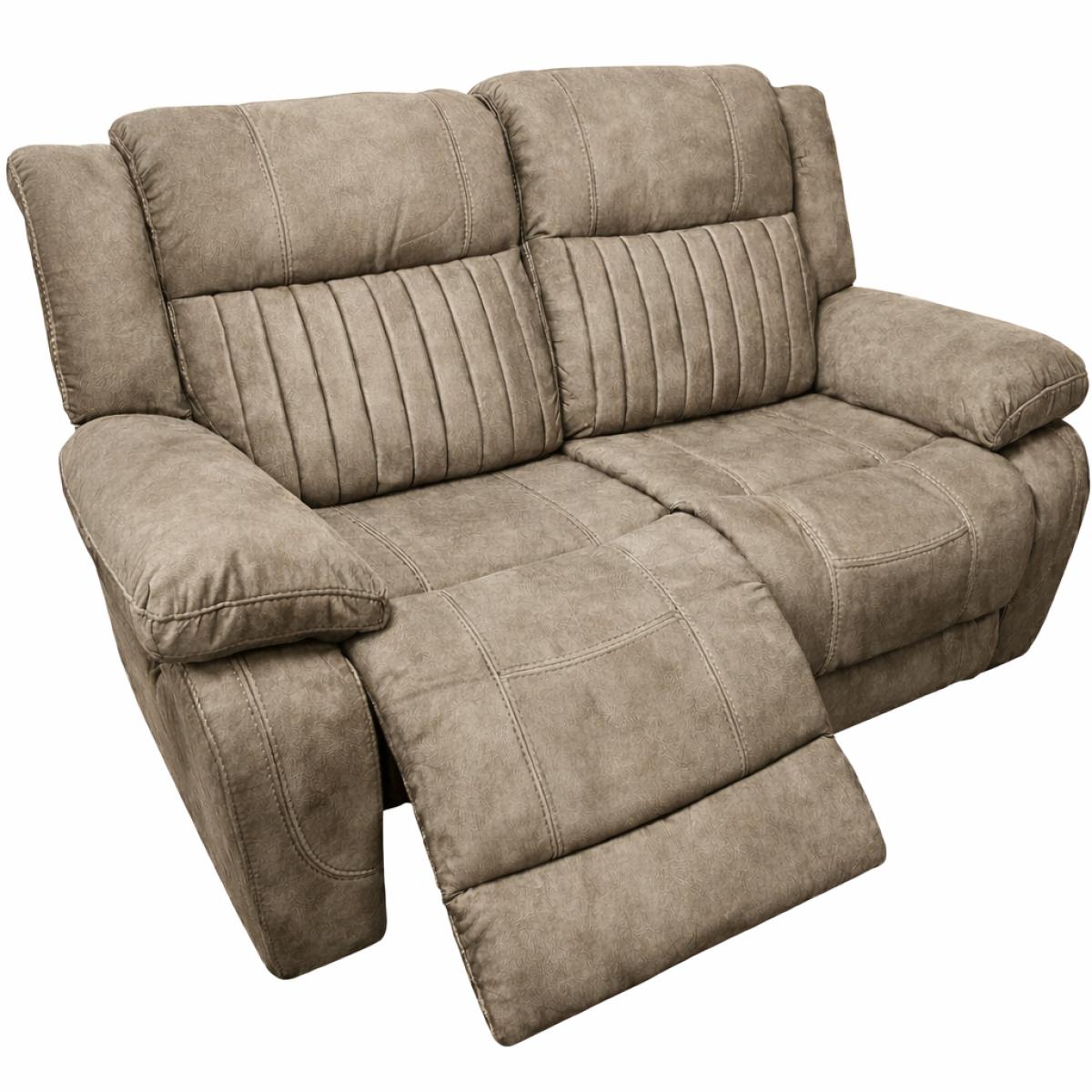 Rose Brown E-Recliner Sofa (3+2+1) — Sofas handmade to order by Langham Furniture, image 4 of 7
