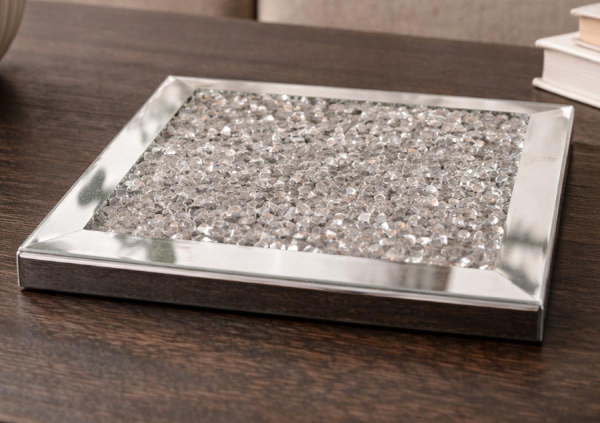 MS086 Square Coaster (24pcs) — Mirror Ornaments handmade to order by Langham Furniture, image 1 of 1