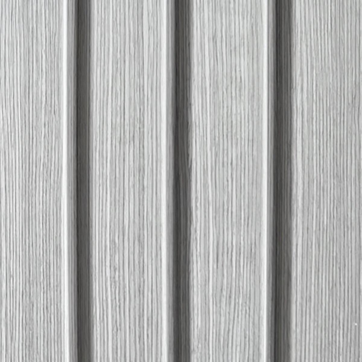 Wall Panel 63B - Grey - PVC - 240cm - (1 pack / 8pcs) — Slat & Acoustic Panels handmade to order by Langham Furniture, image 2 of 4