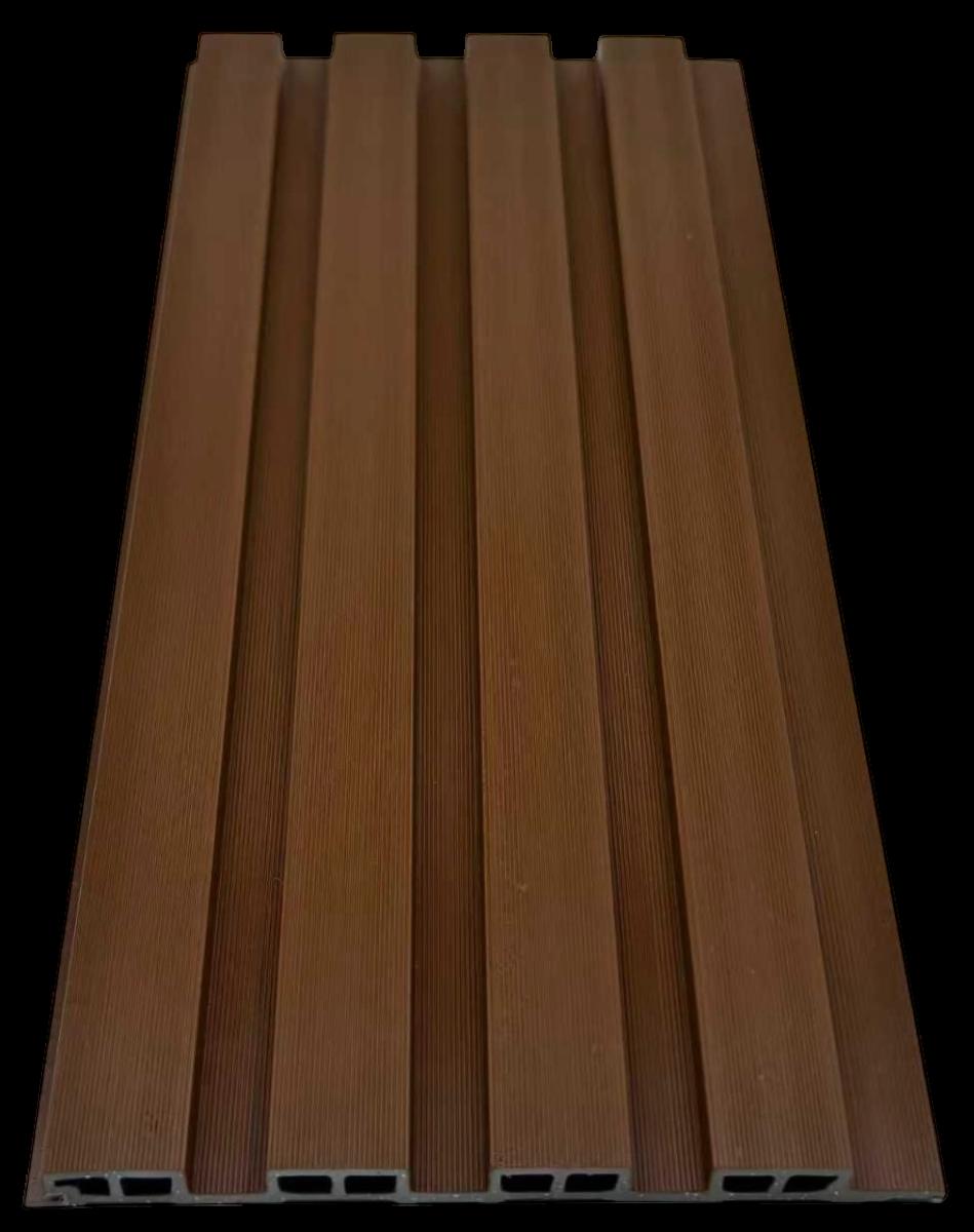 Wall Panel 84C - Light Brown - Outdoor - 240cm - (1 pack / 12pcs) — Outdoor Wall Panels handmade to order by Langham Furniture, image 2 of 2