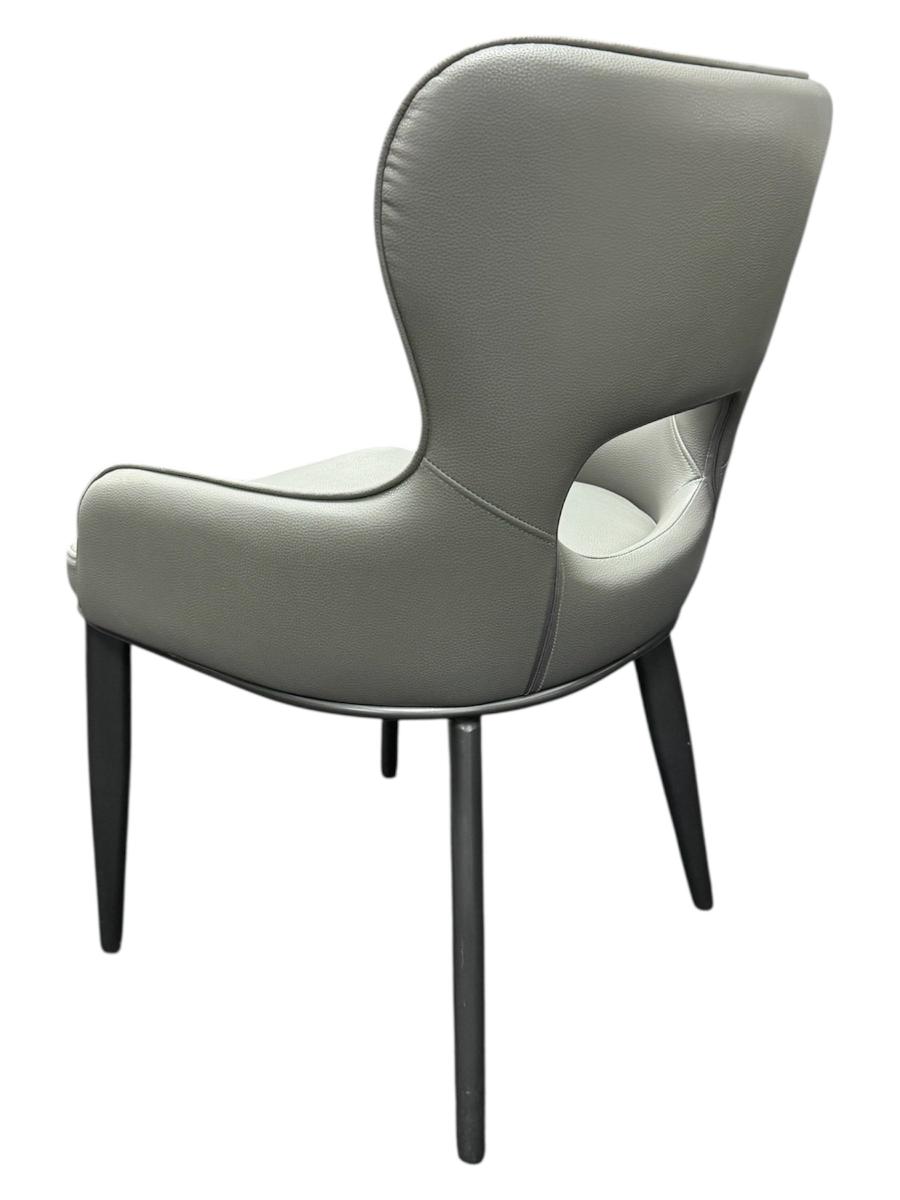 Marbella PU Chair (Black Legs) — Dining Chairs handmade to order by Langham Furniture, image 5 of 16
