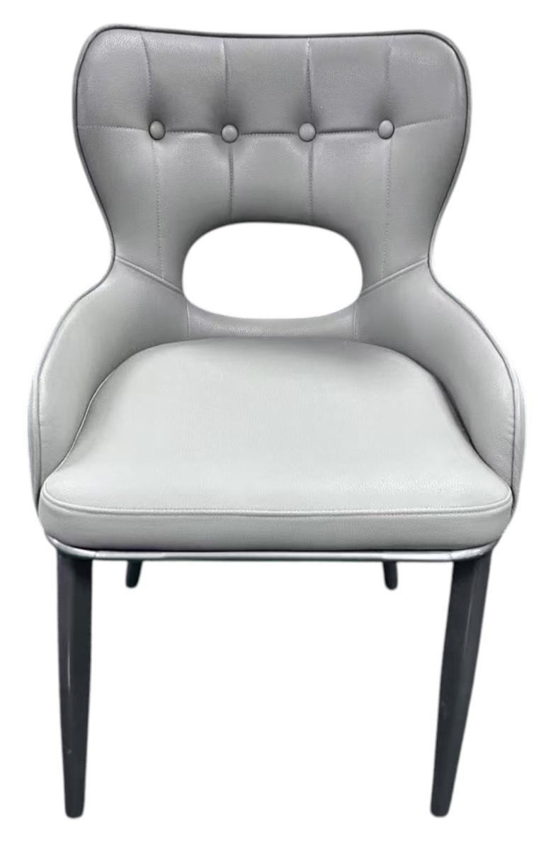 Marbella PU Chair (Black Legs) — Dining Chairs handmade to order by Langham Furniture, image 11 of 16