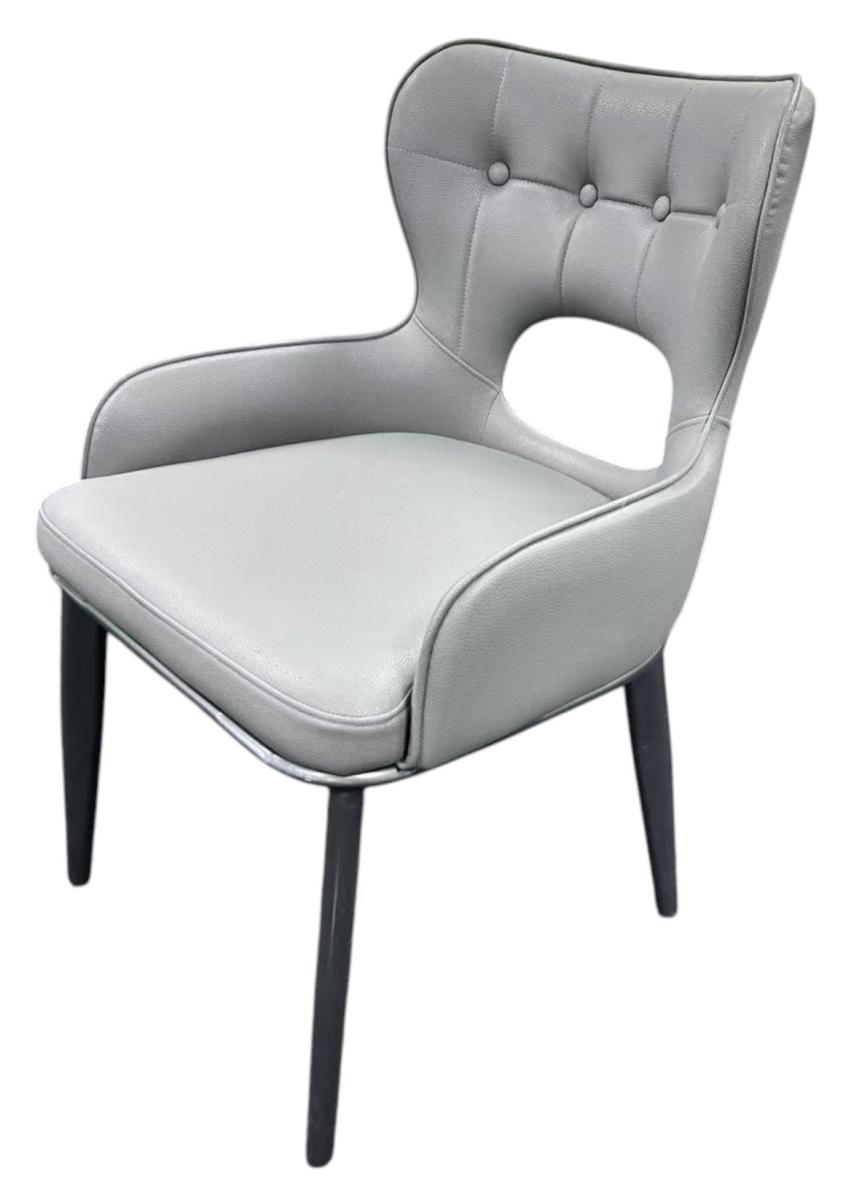 Marbella PU Chair (Black Legs) — Dining Chairs handmade to order by Langham Furniture, image 13 of 16