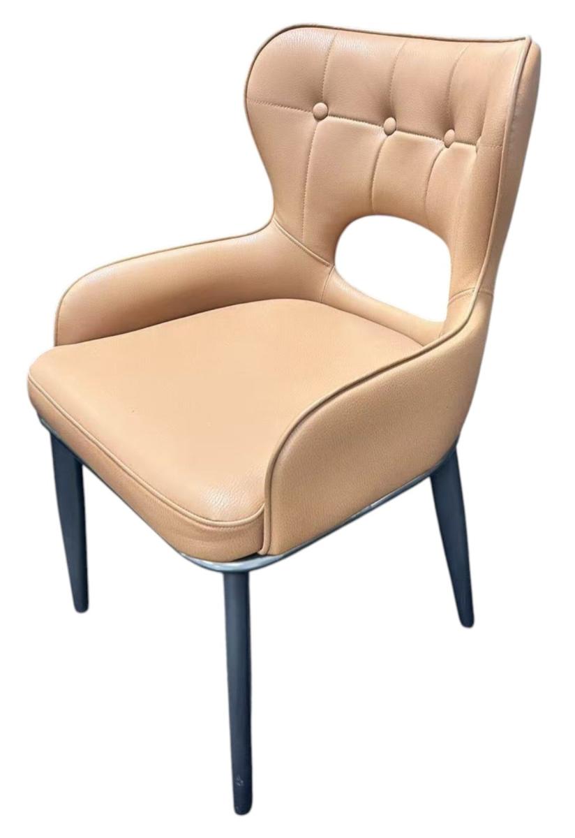 Marbella PU Chair (Black Legs) — Dining Chairs handmade to order by Langham Furniture, image 16 of 16
