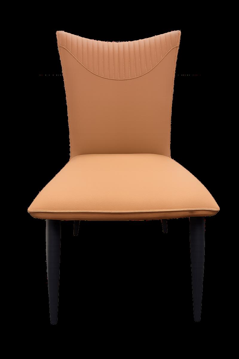 Venice 01 PU Chair (Black Legs) — Dining Chairs handmade to order by Langham Furniture, image 6 of 8