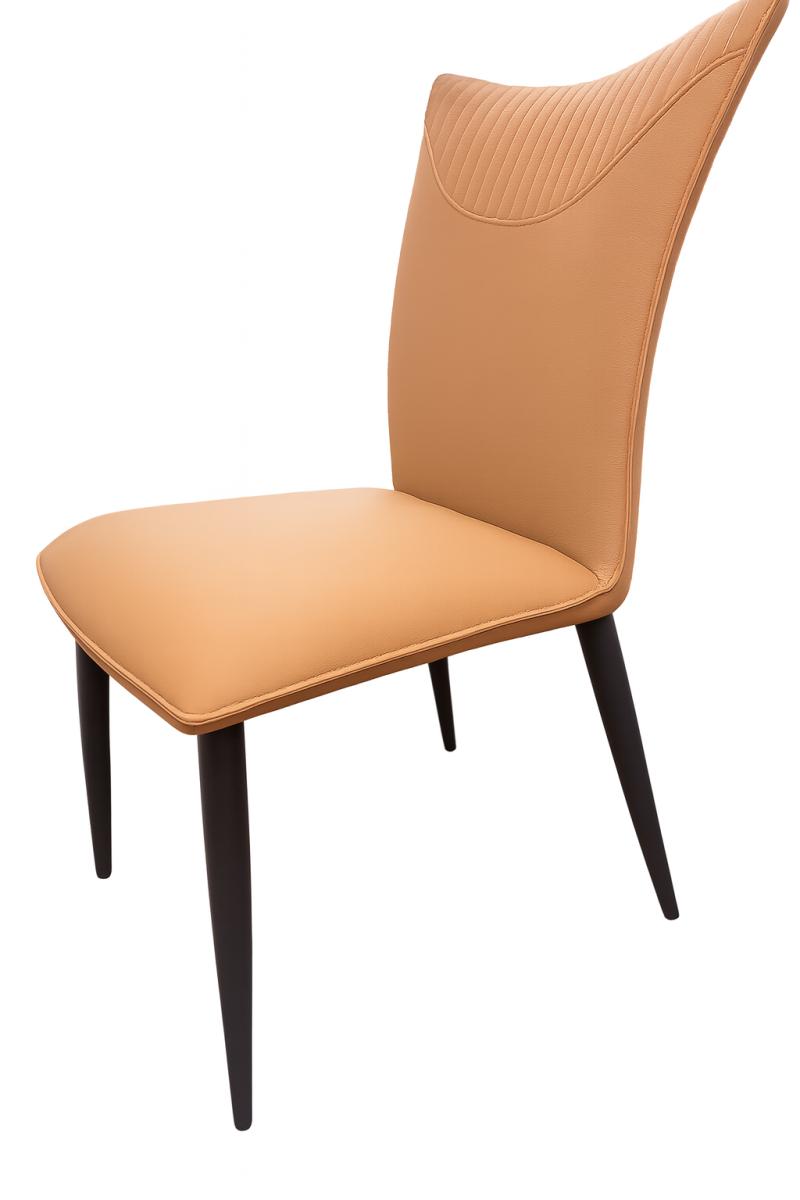 Venice 01 PU Chair (Black Legs) — Dining Chairs handmade to order by Langham Furniture, image 7 of 8