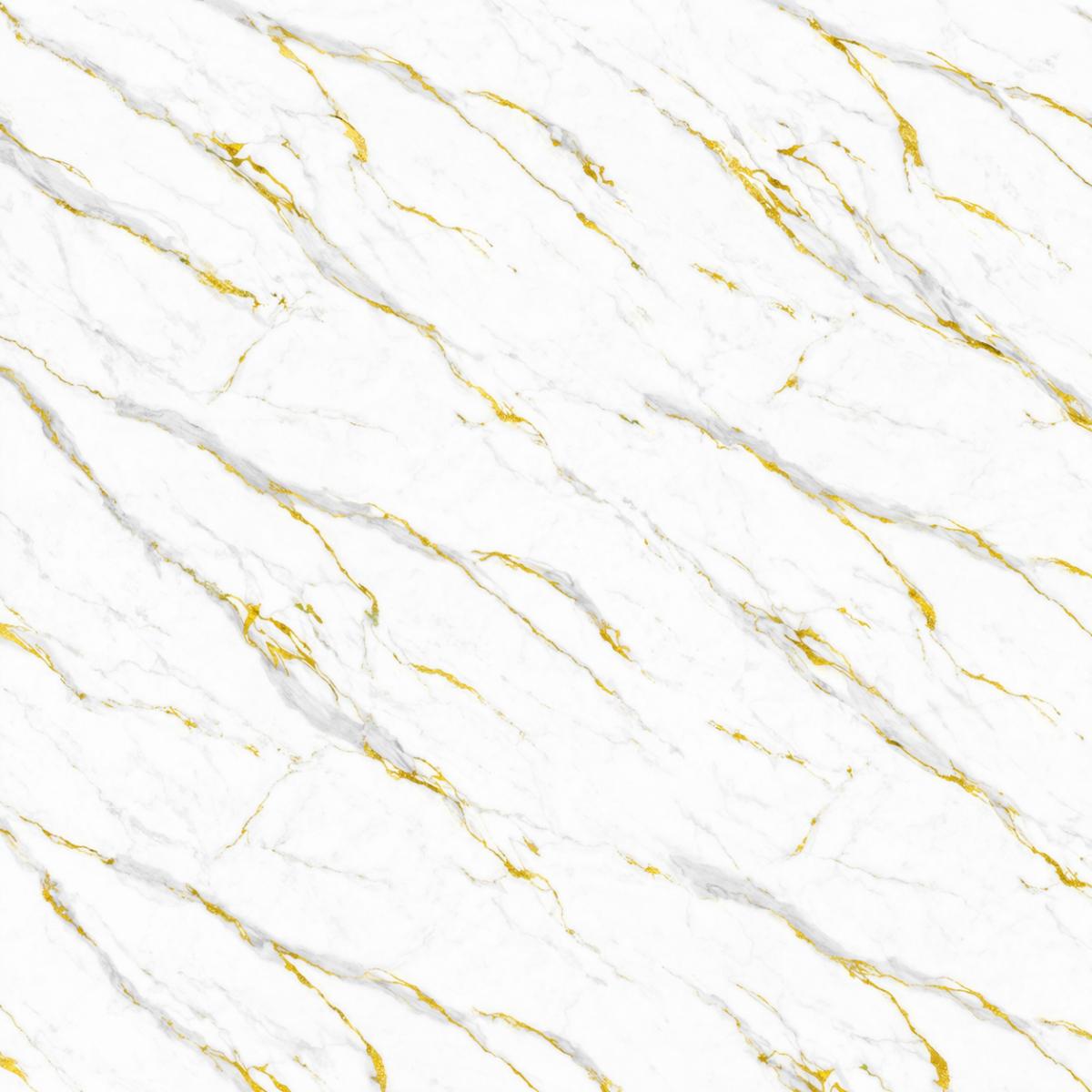 Wall Panel 011D - Gold and White Marble - Wall Board - 240cm - (1 pack / 2pcs) — Slat & Acoustic Panels handmade to order by Langham Furniture, image 2 of 4