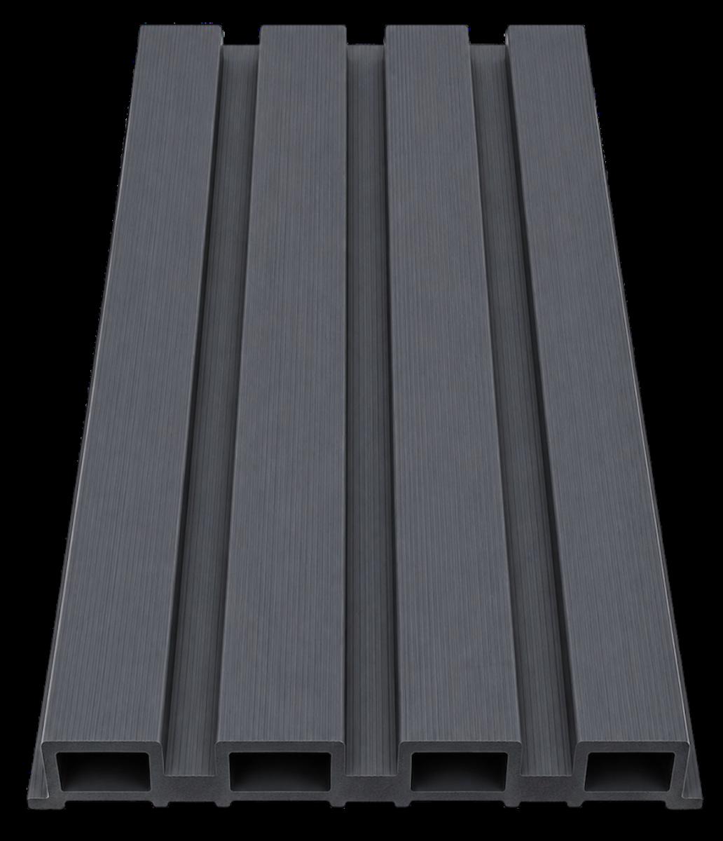 Wall Panel 83B - Grey - Outdoor - 180cm/290cm - (1 pack / 6pcs) — Outdoor Wall Panels handmade to order by Langham Furniture, image 2 of 4