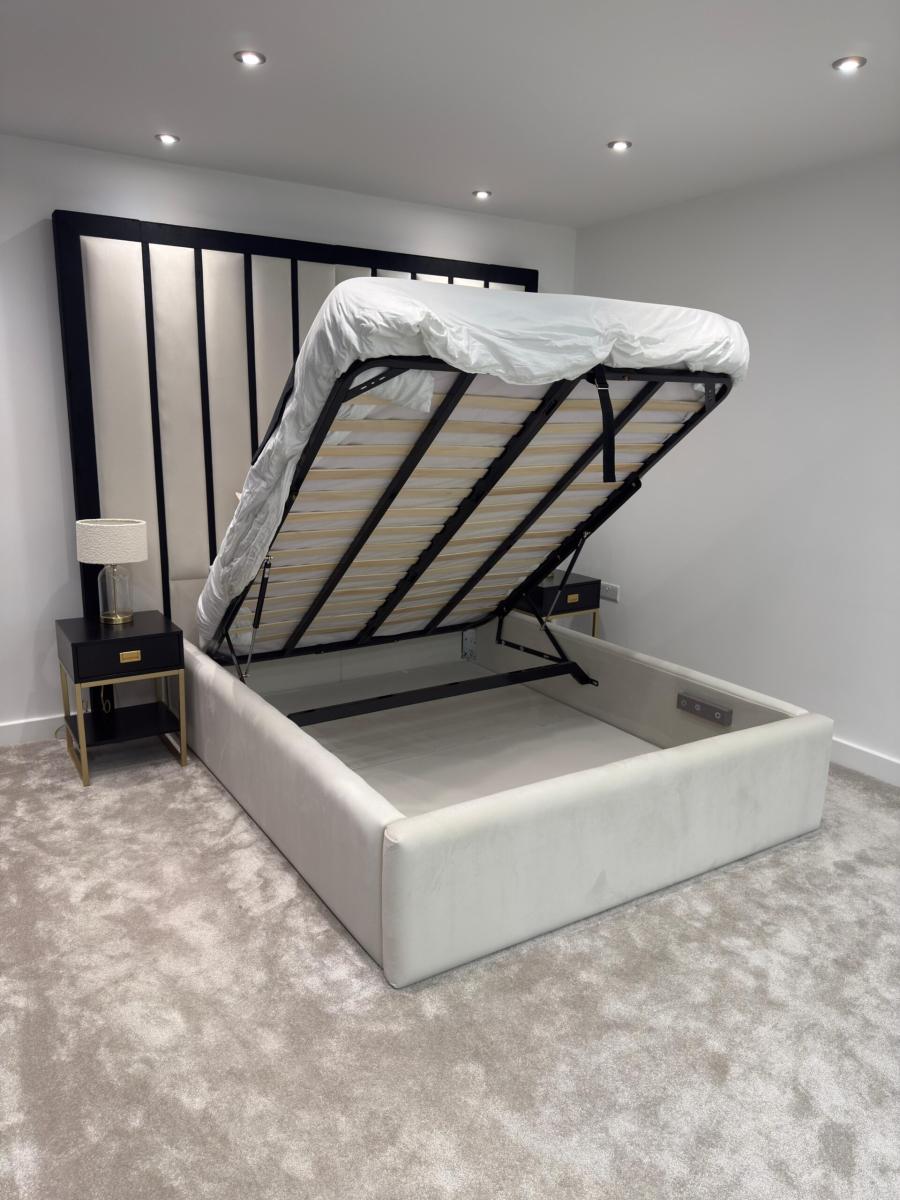 Valentino — Bed Frames handmade to order by Langham Furniture, image 2 of 6