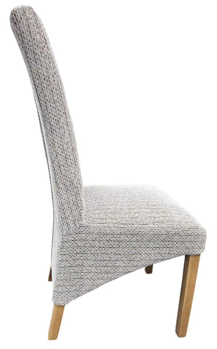 Florence Berry Mixed Chair (Oak Legs) — Dining Chairs handmade to order by Langham Furniture, image 3 of 3
