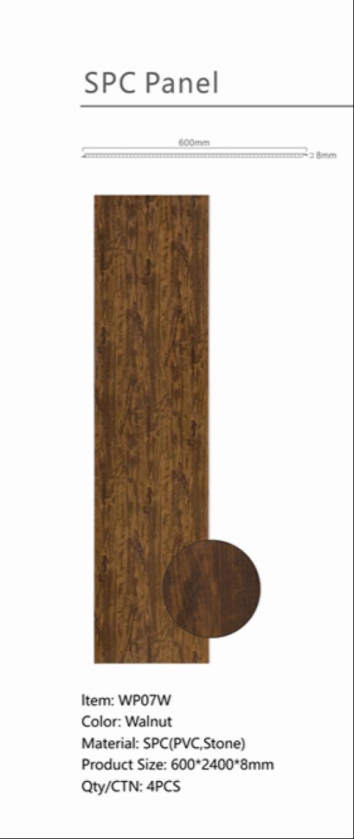 Wall Panel 07W - Walnut - Wall Board - 240cm - (1 pack / 4pcs) — Slat & Acoustic Panels handmade to order by Langham Furniture, image 4 of 5