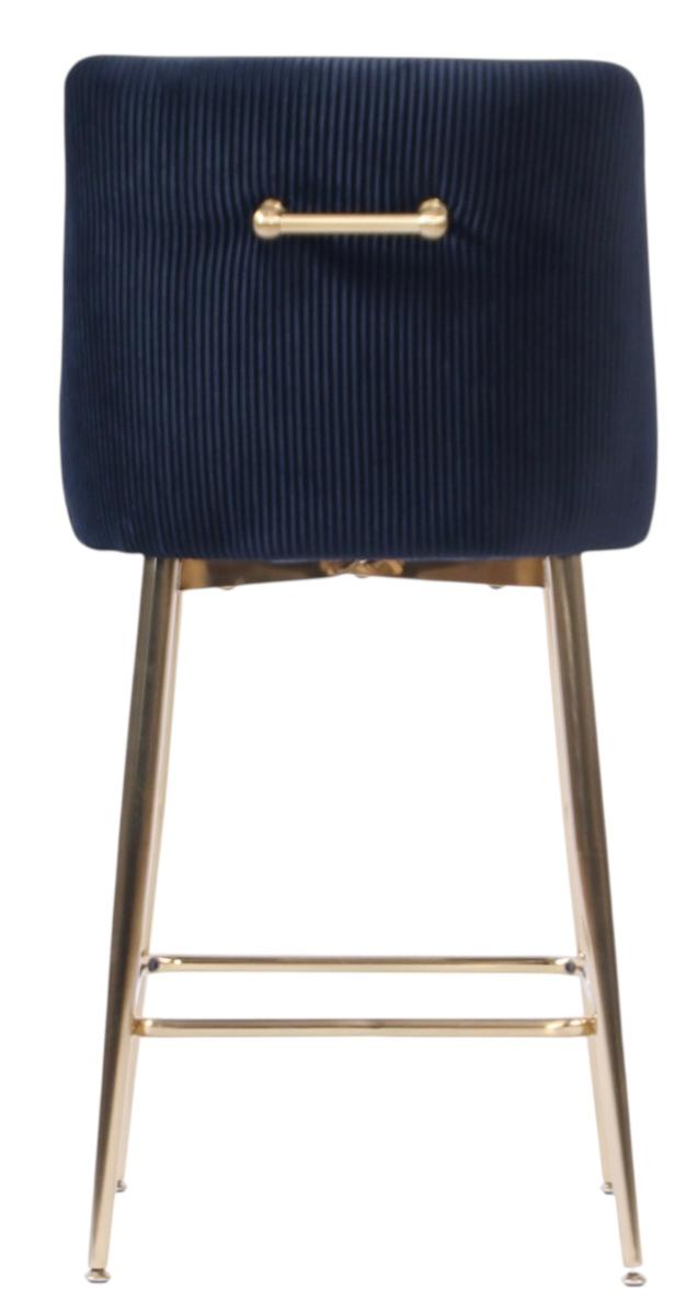 G-Milan Stool (Gold Legs) — Bar Stools handmade to order by Langham Furniture, image 2 of 17
