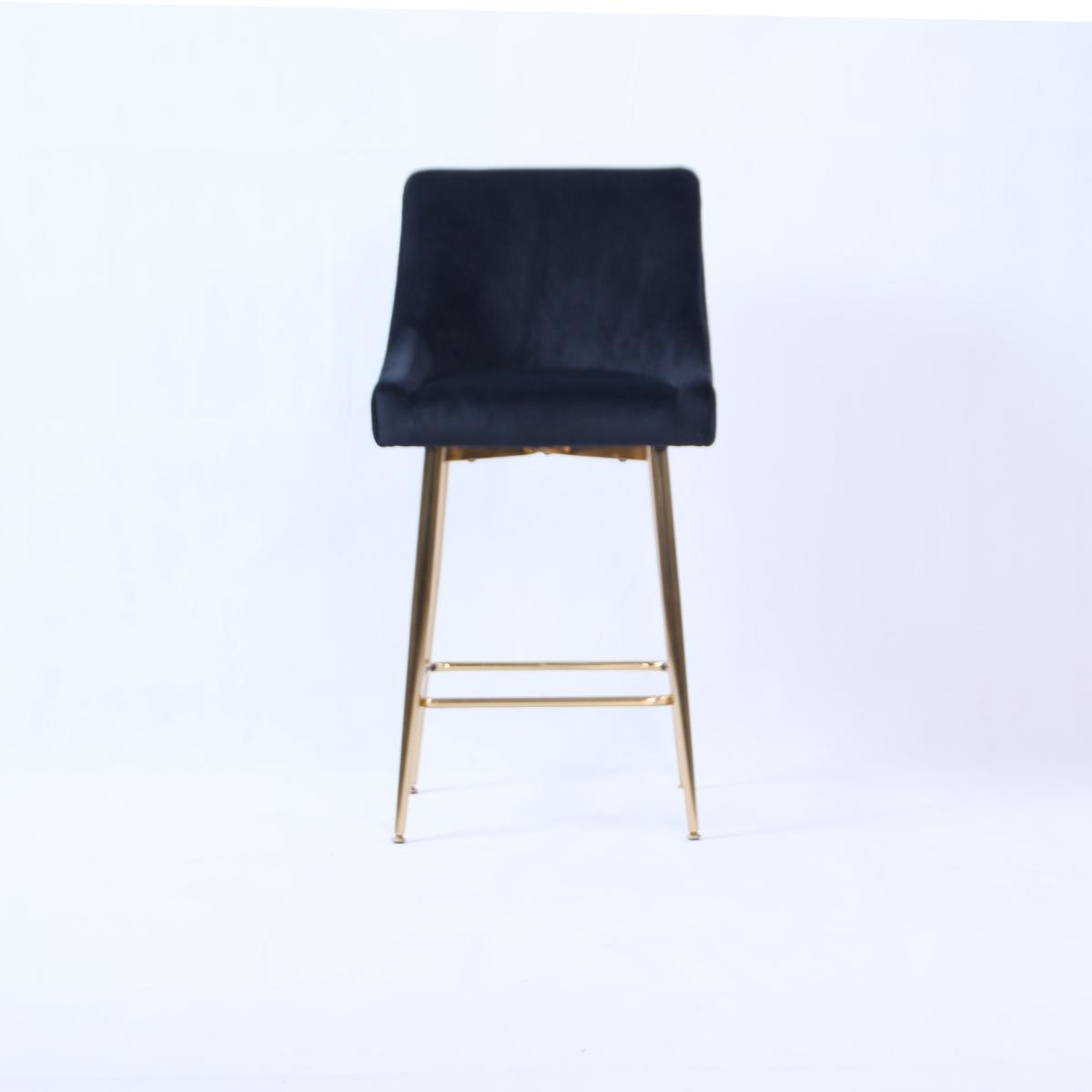 G-Milan Stool (Gold Legs) — Bar Stools handmade to order by Langham Furniture, image 5 of 17
