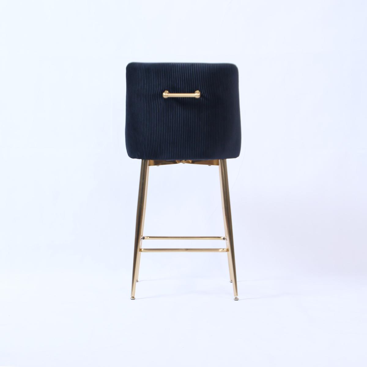 G-Milan Stool (Gold Legs) — Bar Stools handmade to order by Langham Furniture, image 7 of 17