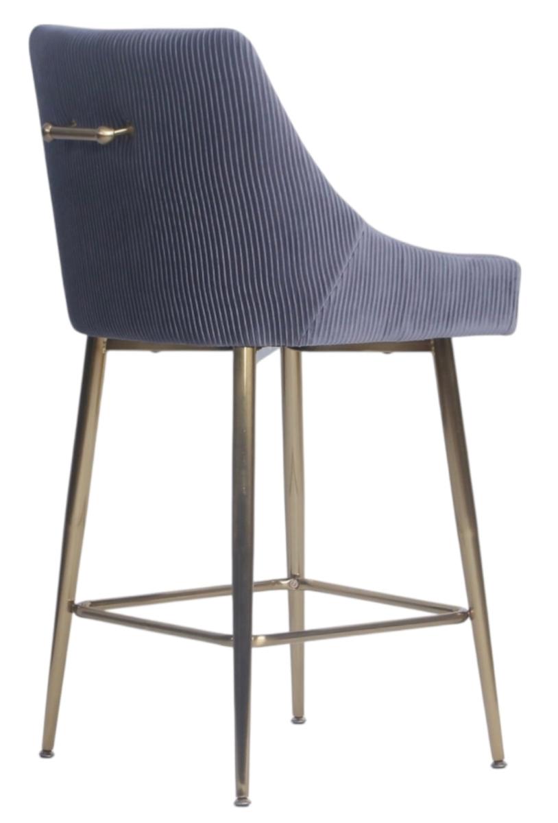 G-Milan Stool (Gold Legs) — Bar Stools handmade to order by Langham Furniture, image 9 of 17