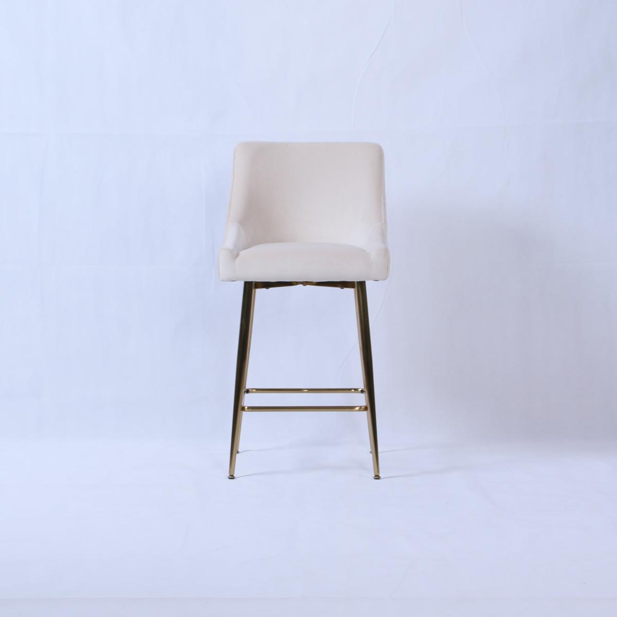 G-Milan Stool (Gold Legs) — Bar Stools handmade to order by Langham Furniture, image 15 of 17