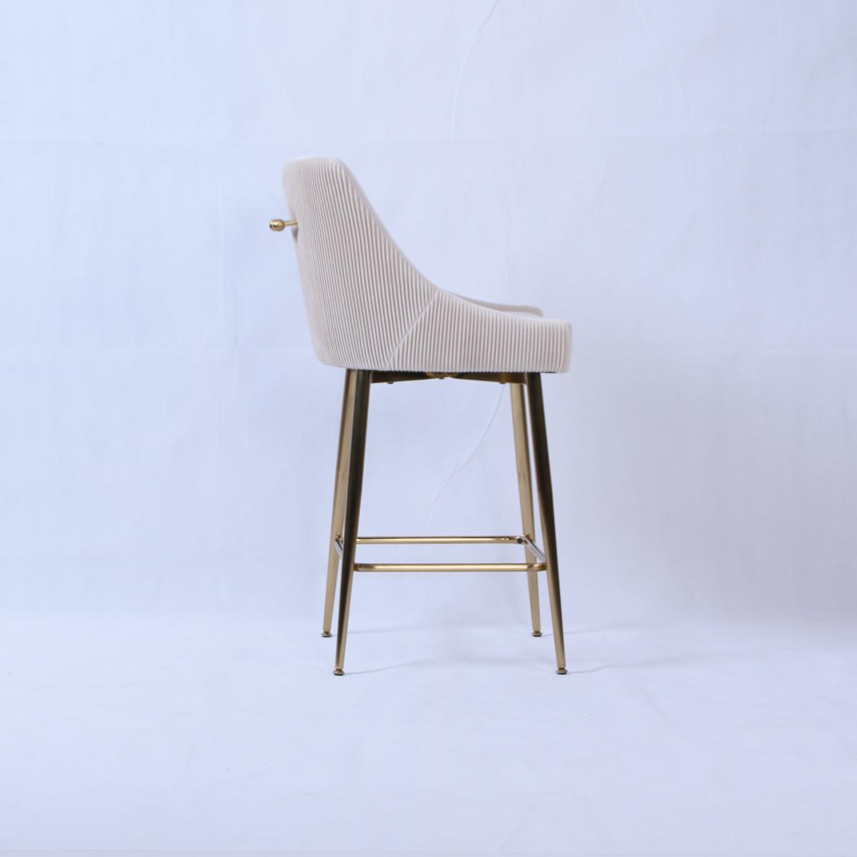 G-Milan Stool (Gold Legs) — Bar Stools handmade to order by Langham Furniture, image 17 of 17