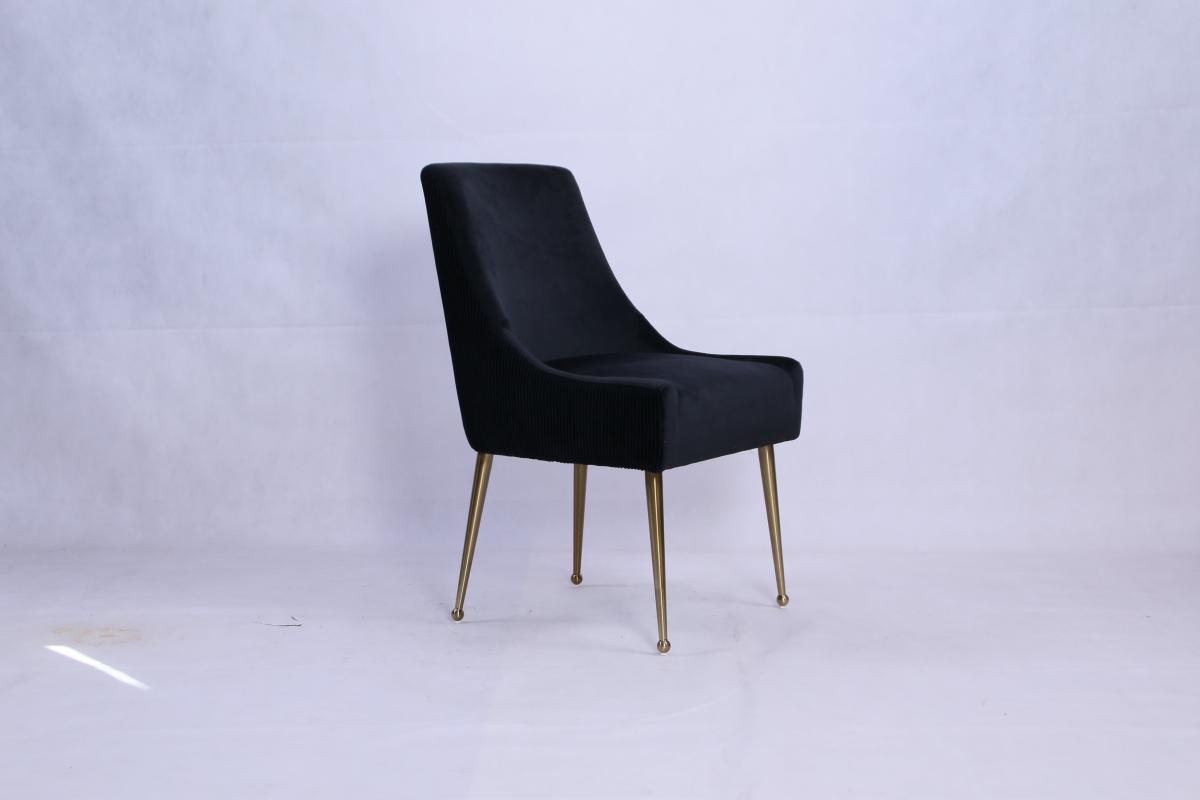 G-Milan Chair (Gold Legs) — Dining Chairs handmade to order by Langham Furniture, image 4 of 21