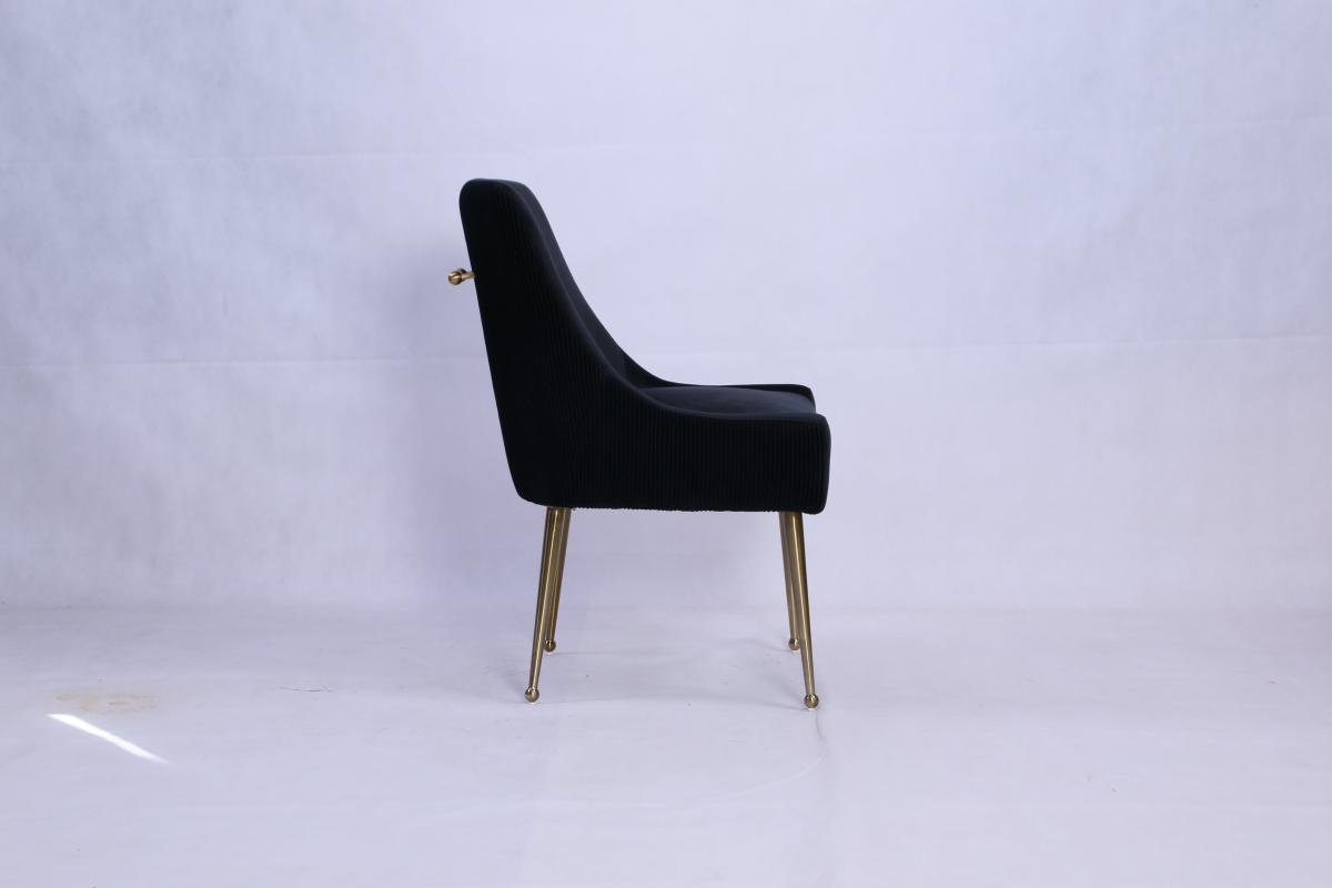 G-Milan Chair (Gold Legs) — Dining Chairs handmade to order by Langham Furniture, image 5 of 21