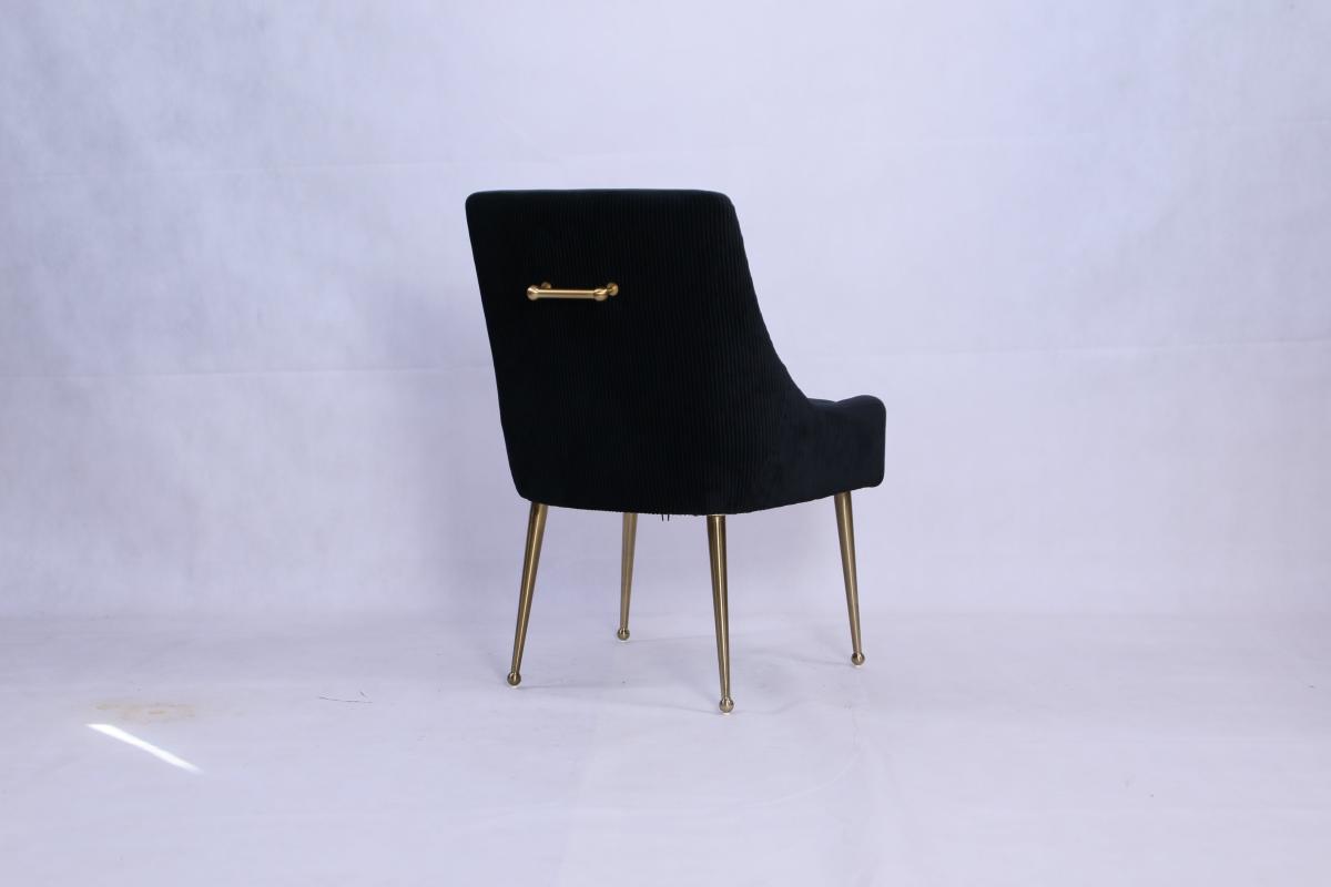G-Milan Chair (Gold Legs) — Dining Chairs handmade to order by Langham Furniture, image 6 of 21