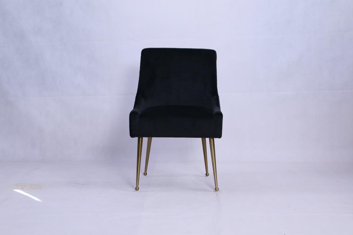 G-Milan Chair (Gold Legs) — Dining Chairs handmade to order by Langham Furniture, image 8 of 21
