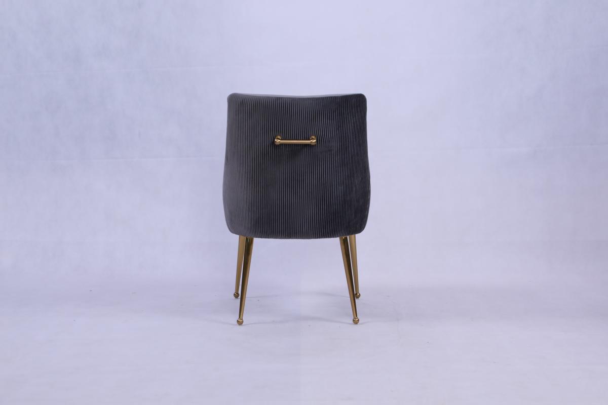 G-Milan Chair (Gold Legs) — Dining Chairs handmade to order by Langham Furniture, image 11 of 21