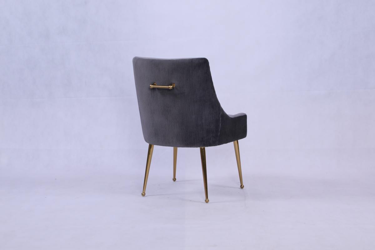 G-Milan Chair (Gold Legs) — Dining Chairs handmade to order by Langham Furniture, image 12 of 21