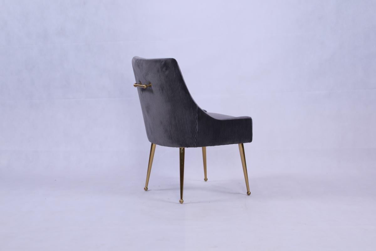 G-Milan Chair (Gold Legs) — Dining Chairs handmade to order by Langham Furniture, image 13 of 21