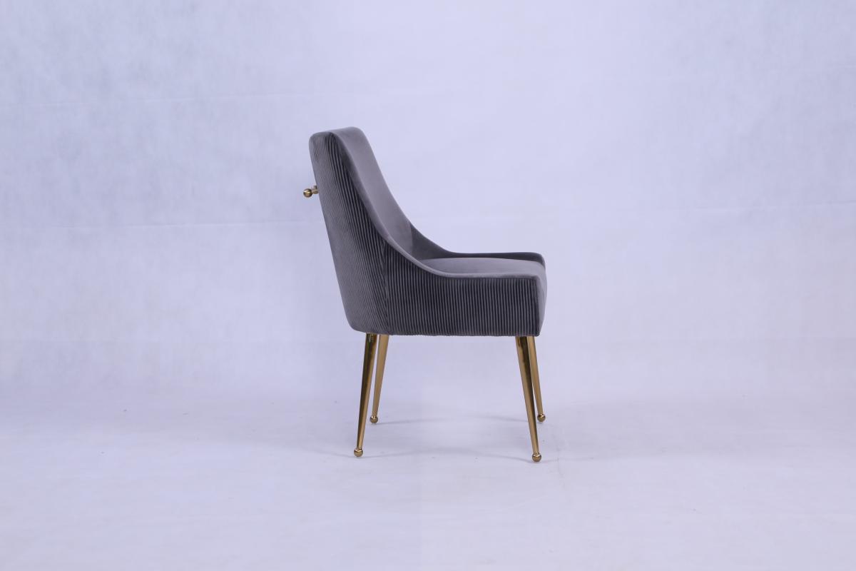 G-Milan Chair (Gold Legs) — Dining Chairs handmade to order by Langham Furniture, image 14 of 21