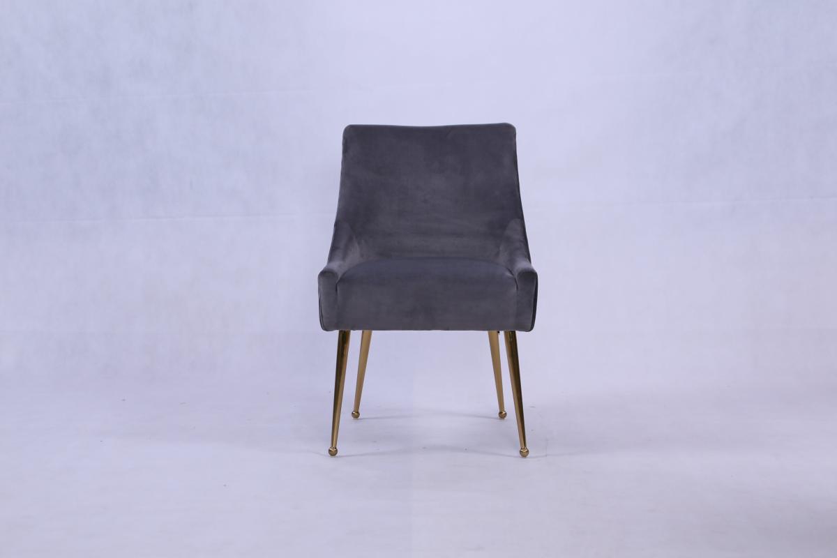 G-Milan Chair (Gold Legs) — Dining Chairs handmade to order by Langham Furniture, image 16 of 21