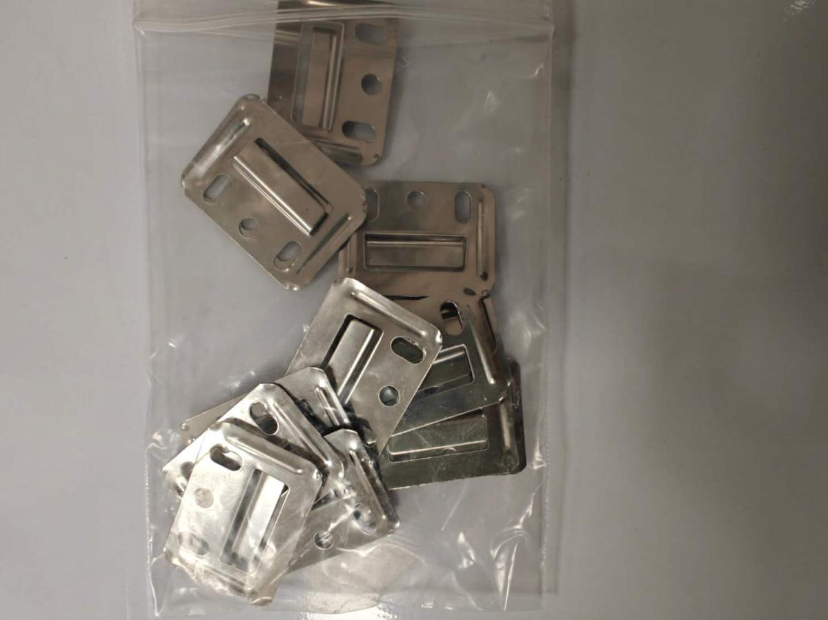 Bracket For PVC Wall Panels 05/07/11/81/82 (1 Pack / 100pcs) — Trims & Fittings handmade to order by Langham Furniture, image 2 of 3