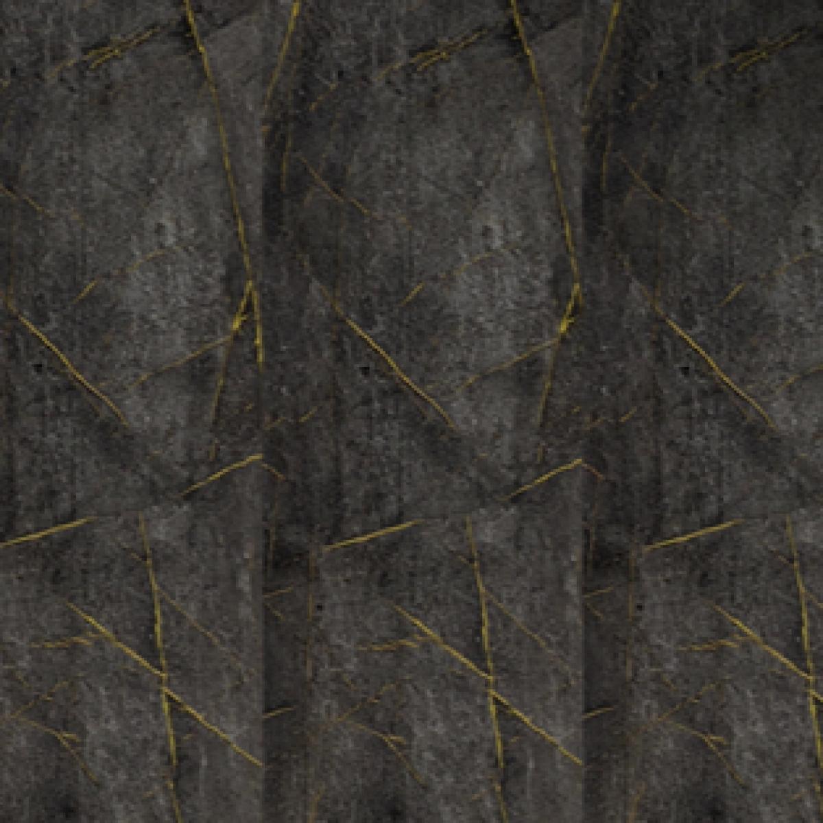 Wall Panel 07C - Gold and Black Marble - Wall Board - 240cm - (1 pack / 4pcs) — Slat & Acoustic Panels handmade to order by Langham Furniture, image 2 of 5