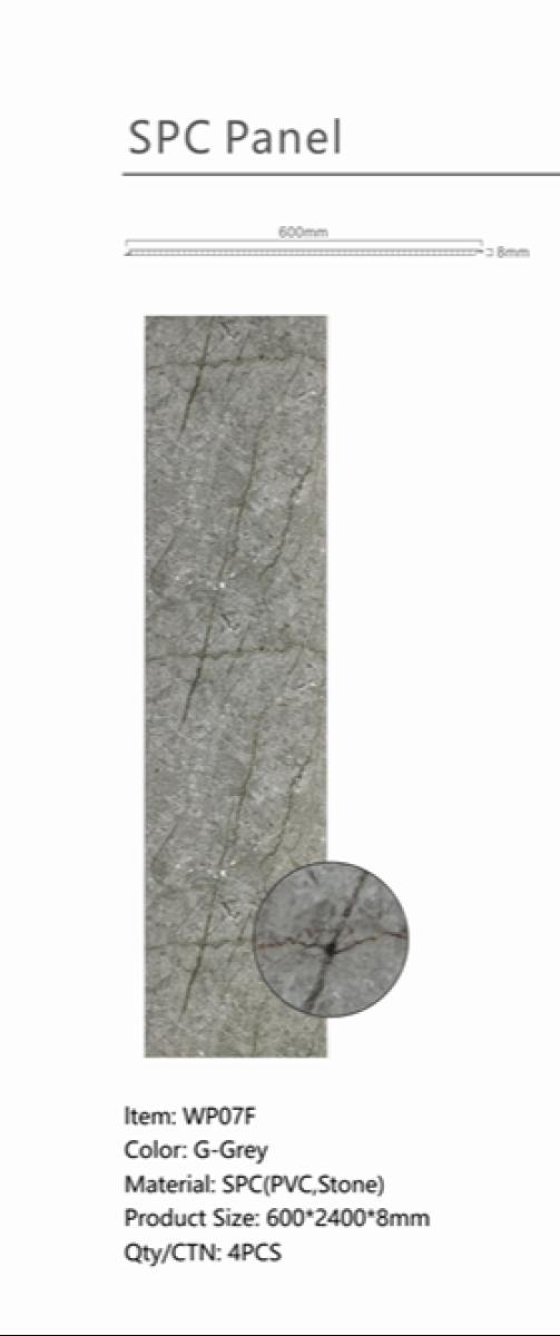 Wall Panel 07F - Gold and Grey Marble - Wall Board - 240cm - (1 pack / 4pcs) — Slat & Acoustic Panels handmade to order by Langham Furniture, image 4 of 5