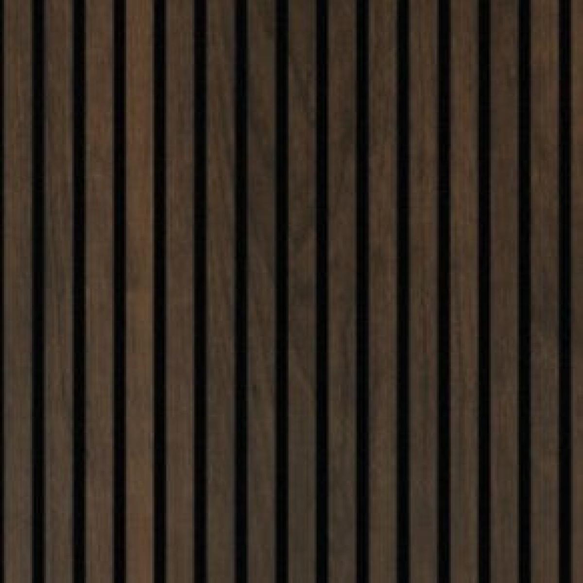 Wall Panel 01T - Walnut - Acoustic - 240cm - (1 pack / 4pcs) — Slat & Acoustic Panels handmade to order by Langham Furniture, image 2 of 4