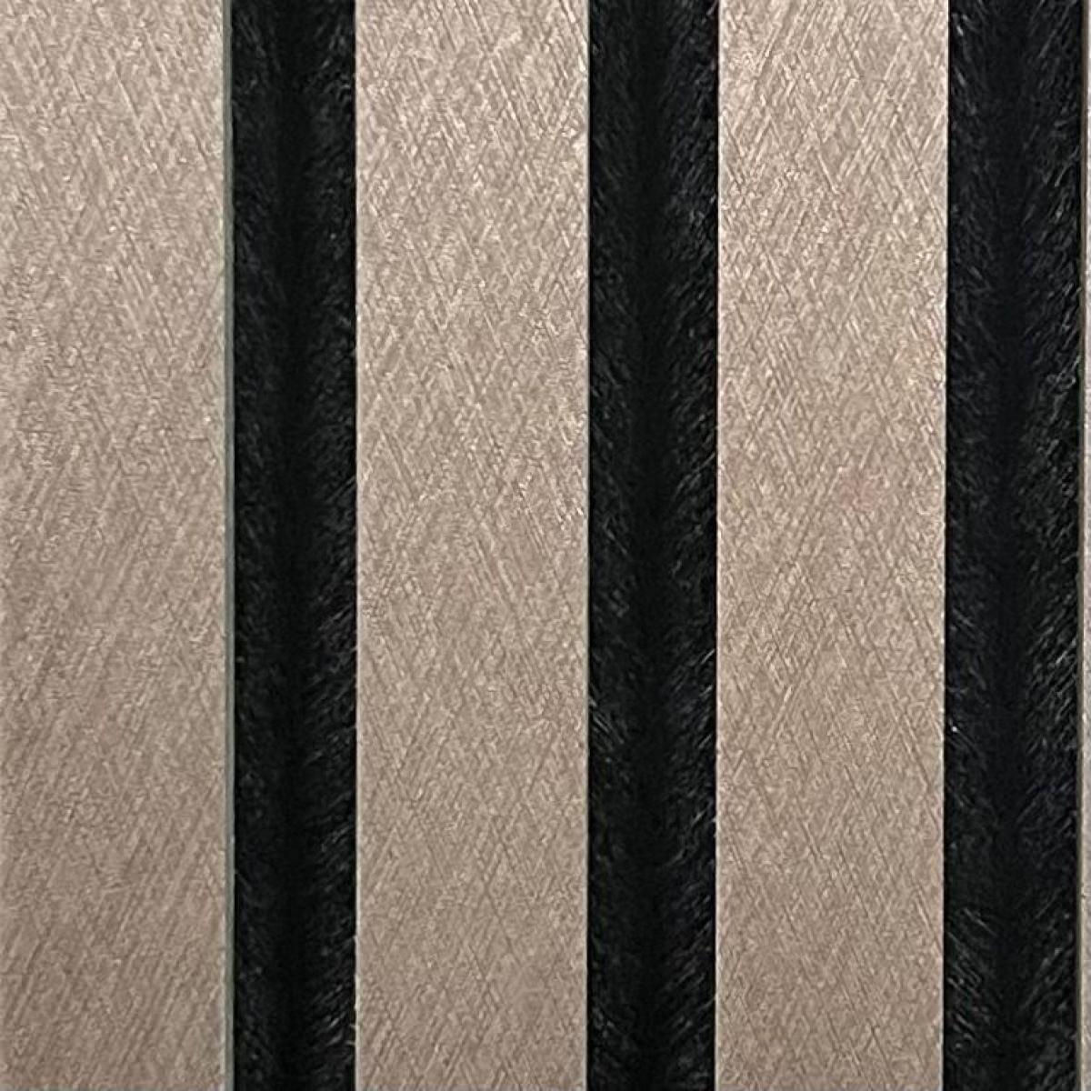 Wall Panel 01WF - Metallic Brown - Acoustic - 240cm - (1 pack / 4pcs) — Slat & Acoustic Panels handmade to order by Langham Furniture, image 5 of 6