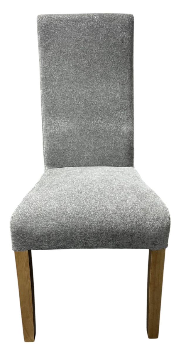 Berry Fabric Chair (Oak Legs) — Dining Chairs handmade to order by Langham Furniture, image 2 of 12