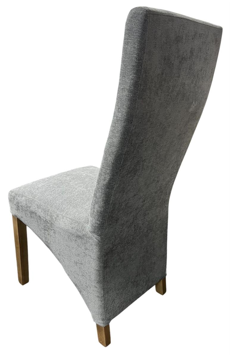 Berry Fabric Chair (Oak Legs) — Dining Chairs handmade to order by Langham Furniture, image 5 of 12