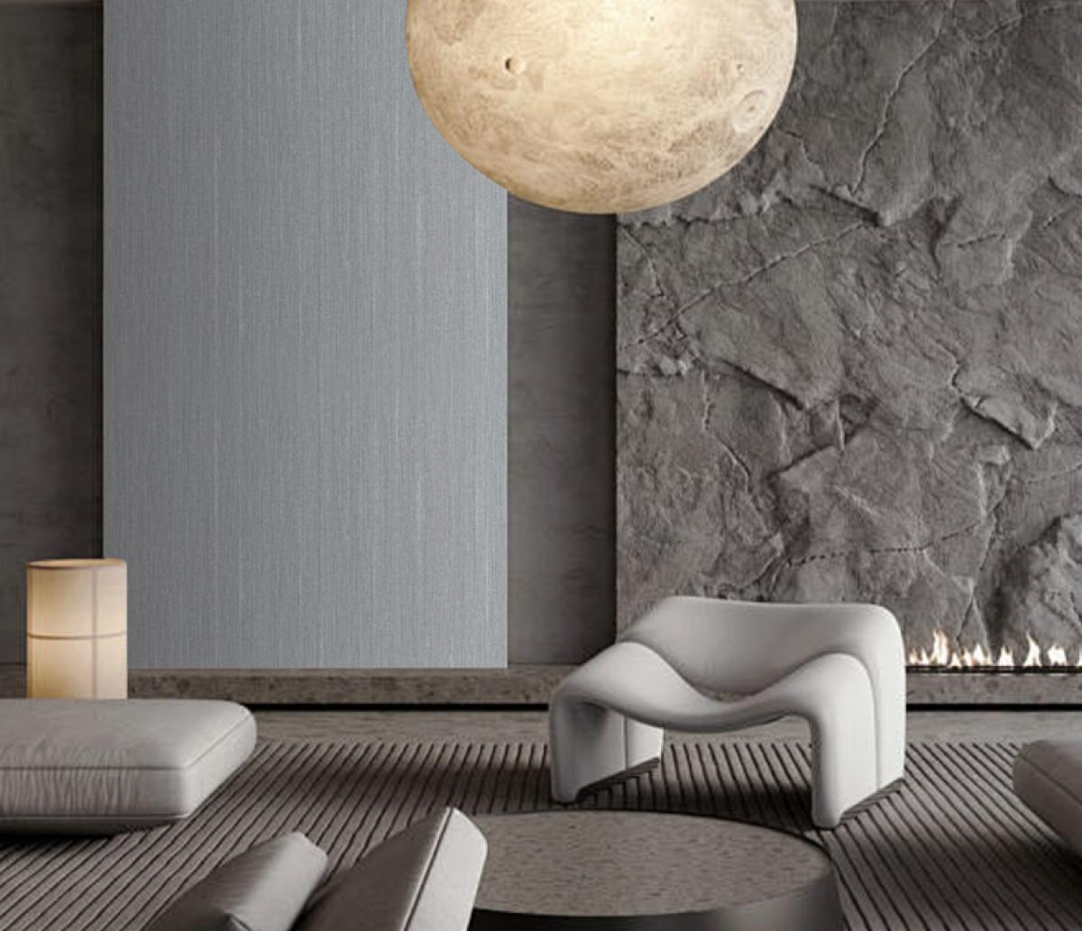 Wall Panel 05D - Dark grey - PVC - 240cm - (1 pack / 4pcs) — Slat & Acoustic Panels handmade to order by Langham Furniture, image 1 of 5