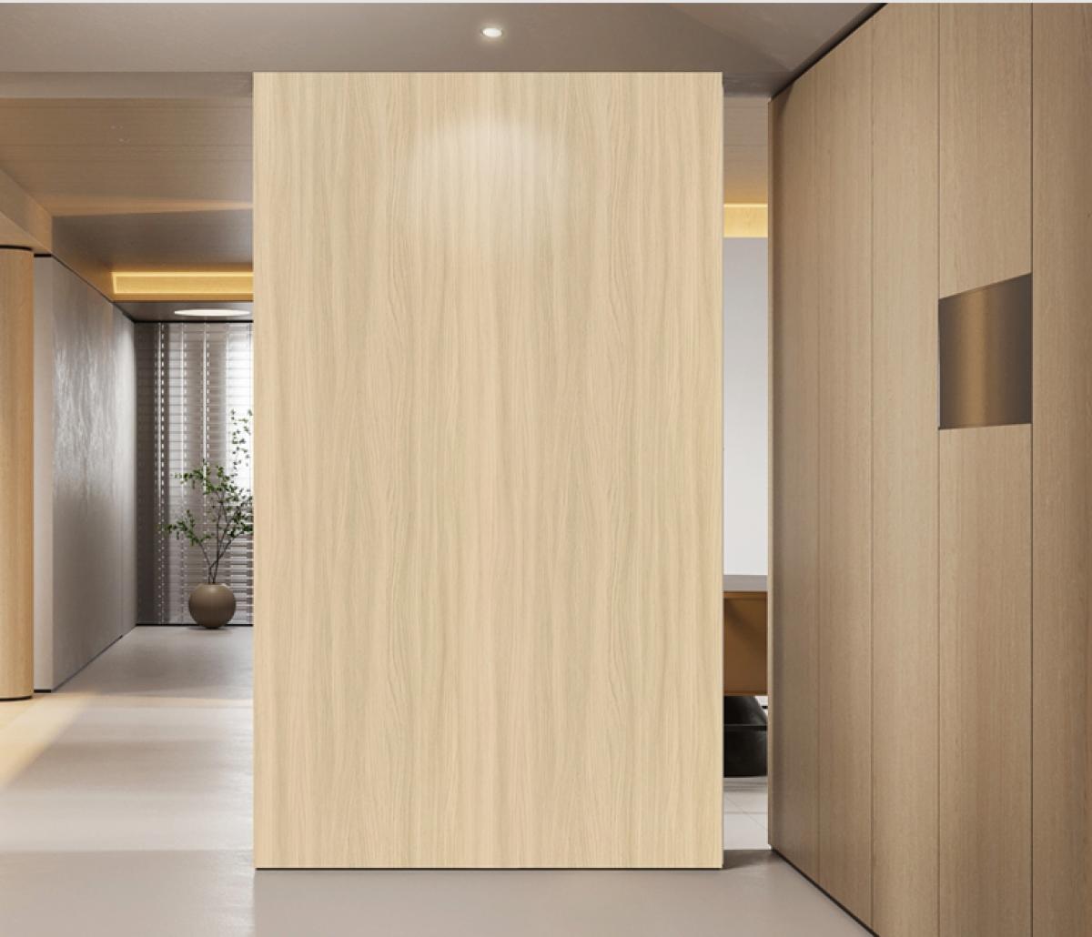 Wall Panel 05B - Dark Oak - PVC - 240cm - (1 pack / 4pcs) — Slat & Acoustic Panels handmade to order by Langham Furniture, image 1 of 5