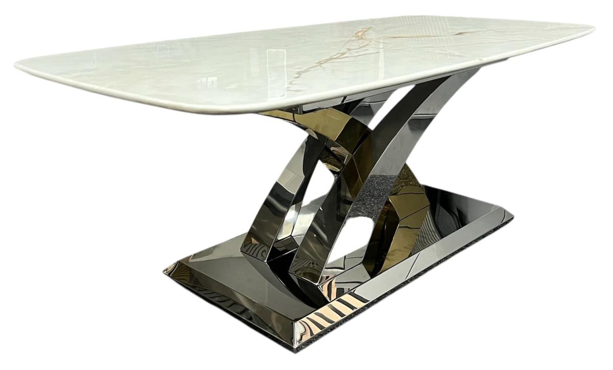 GS-Lucy Dining Table (1.5/1.8m) — Dining Tables handmade to order by Langham Furniture, image 5 of 8