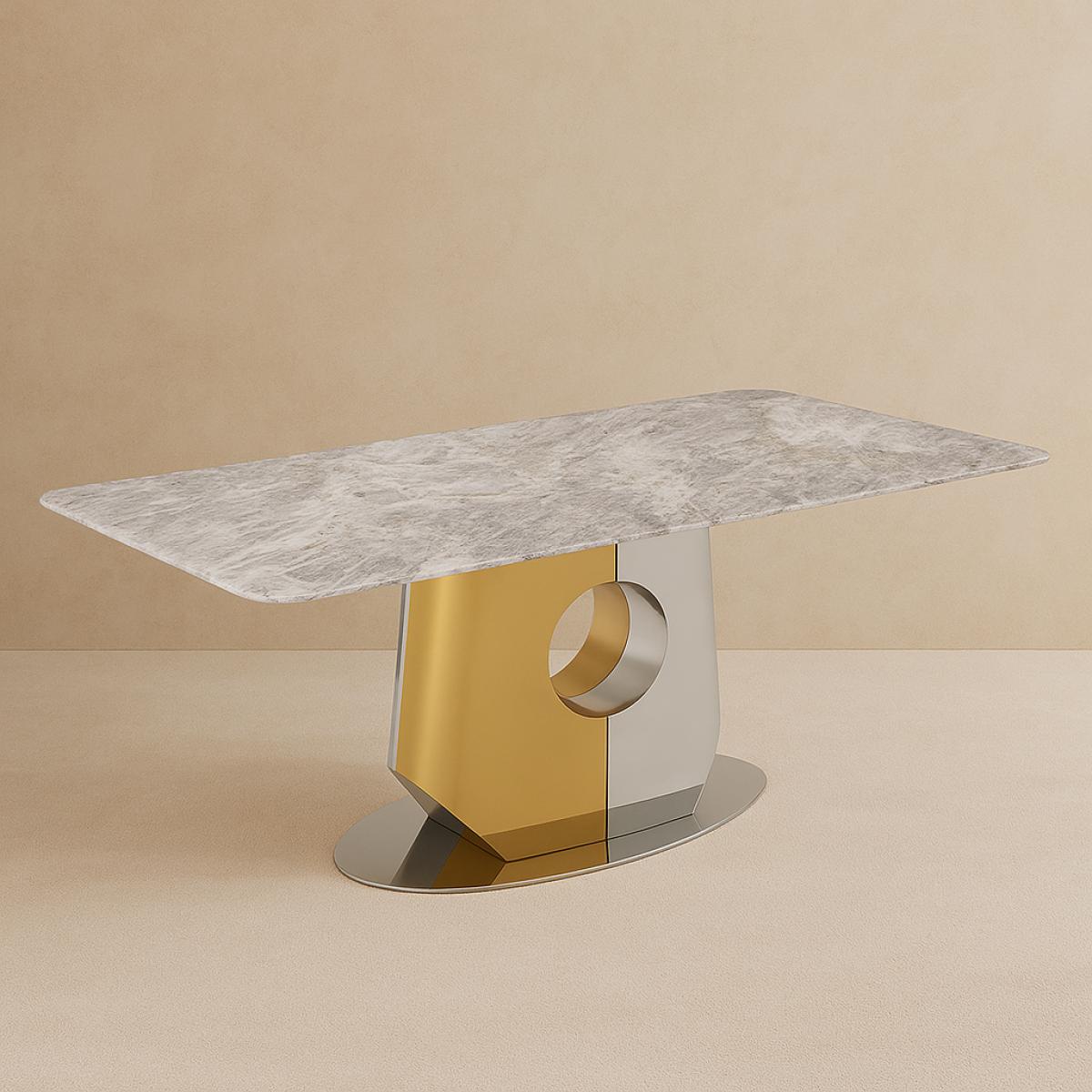 GS-Madrid Dining Table (1.8/2m) — Dining Tables handmade to order by Langham Furniture, image 6 of 9