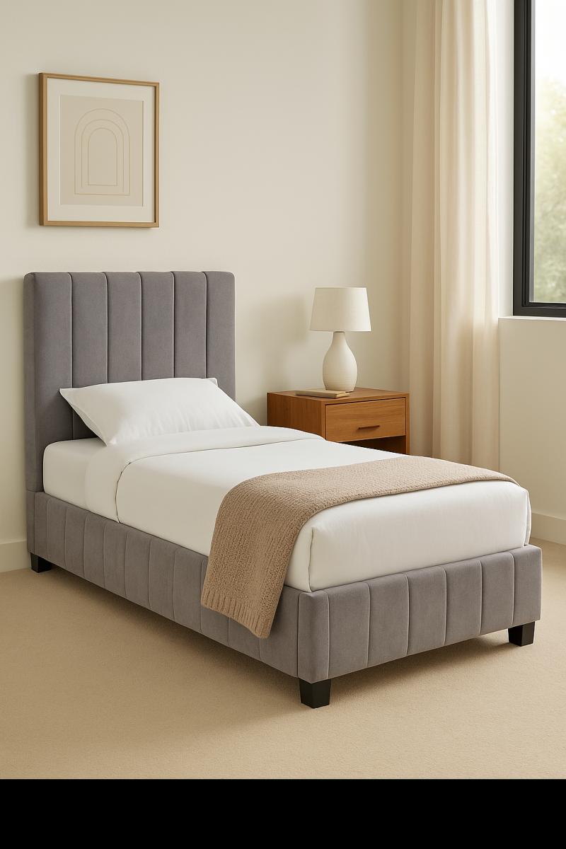 Roma Single/Double/King Size Bed — Bed Frames handmade to order by Langham Furniture, image 2 of 6