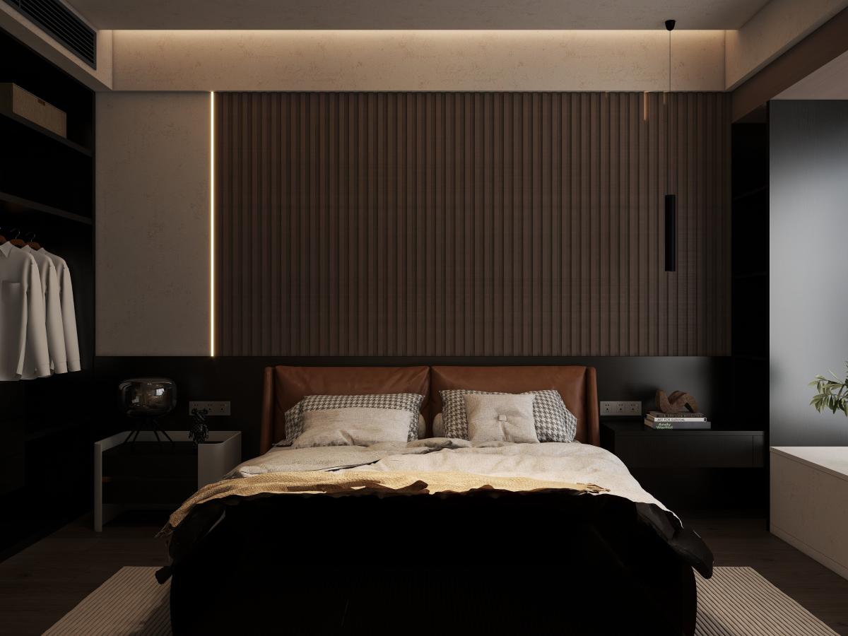 Wall Panel 81D - Dark Grey - Seamless - 240cm - (1 pack / 16pcs) — Slat & Acoustic Panels handmade to order by Langham Furniture, image 1 of 2