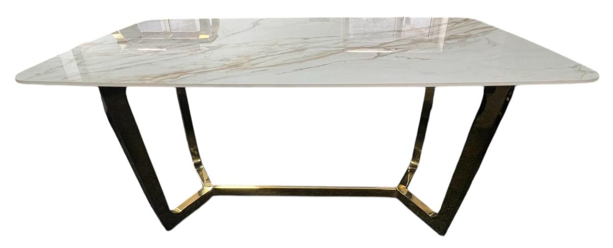 G-Jessica Dining Table (1.6/1.8m) — Dining Tables handmade to order by Langham Furniture, image 3 of 7